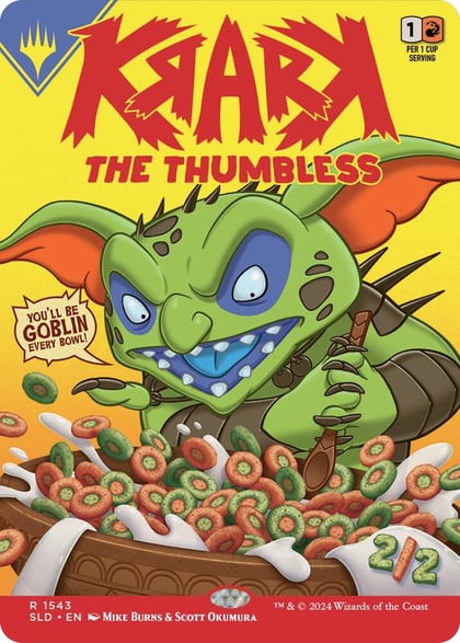 Krark, the Thumbless, Secret Lair Drop Series 1543