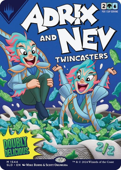 Adrix and Nev, Twincasters, Secret Lair Drop Series 1544