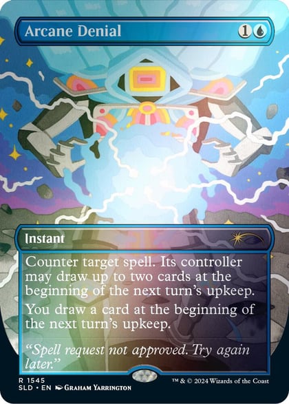 Arcane Denial (1545) (Rainbow Foil), Secret Lair Drop Series 1545