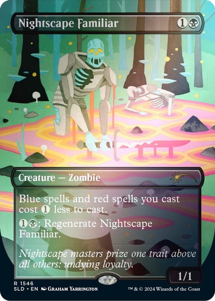 Nightscape Familiar (Rainbow Foil), Secret Lair Drop Series 1546