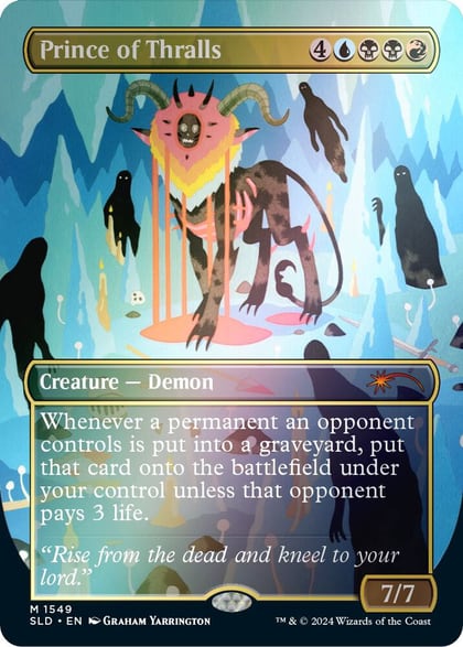 Prince of Thralls (Rainbow Foil), Secret Lair Drop Series 1549