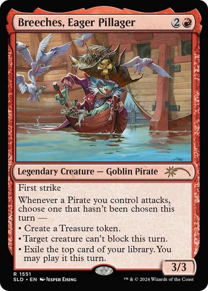 Breeches, Eager Pillager, Secret Lair Drop Series 1551