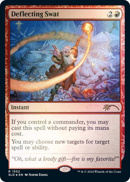 Deflecting Swat (Rainbow Foil), Secret Lair Drop Series 1552