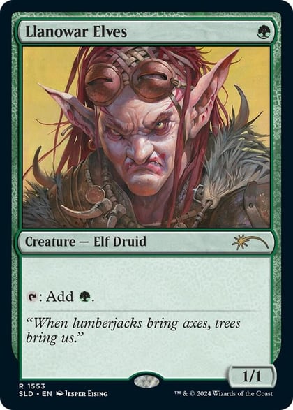 Llanowar Elves (1553), Secret Lair Drop Series 1553