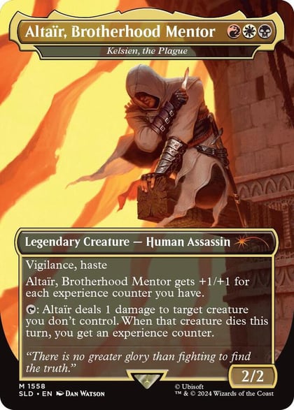 Altair, Brotherhood Mentor - Kelsien, the Plague, Secret Lair Drop Series 1558