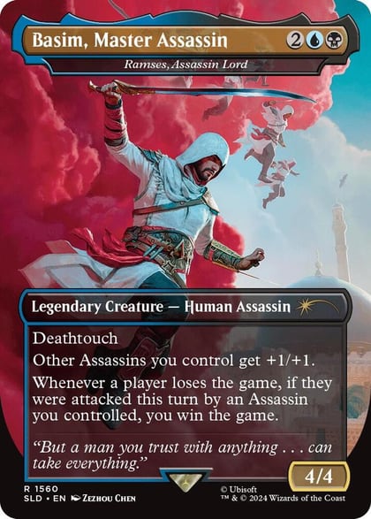 Basim, Master Assassin - Ramses, Assassin Lord, Secret Lair Drop Series 1560