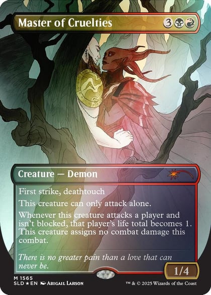 Master of Cruelties (Rainbow Foil), Secret Lair Drop Series 1565