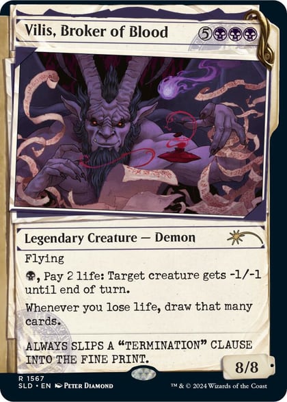 Vilis, Broker of Blood, Secret Lair Drop Series 1567
