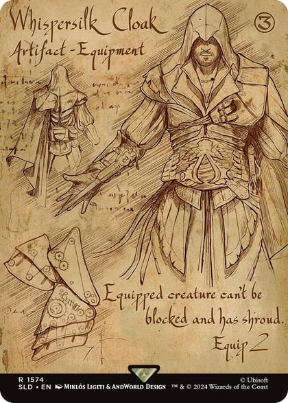 Whispersilk Cloak, Secret Lair Drop Series 1574