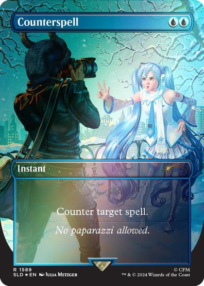 Counterspell (1589) (Rainbow Foil), Secret Lair Drop Series 1589