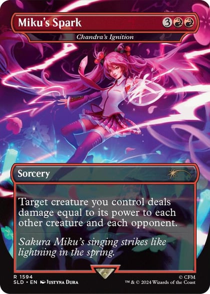 Miku's Spark - Chandra's Ignition, Secret Lair Drop Series 1594
