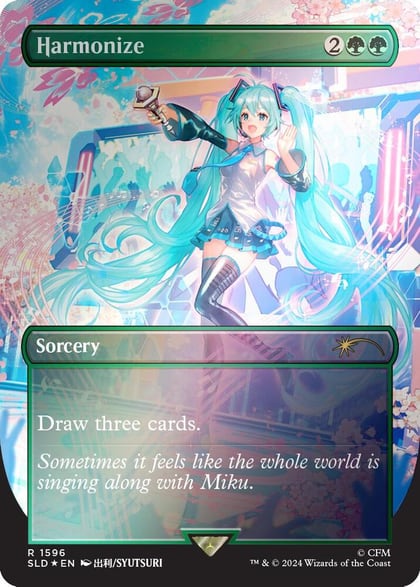 Harmonize (1596) (Rainbow Foil), Secret Lair Drop Series 1596