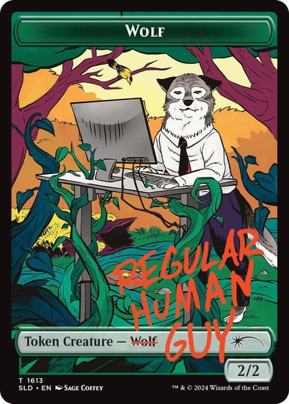 Wolf Token, Secret Lair Drop Series 1613
