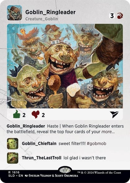 Goblin Ringleader, Secret Lair Drop Series 1616