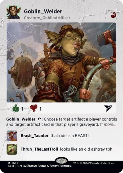 Goblin Welder, Secret Lair Drop Series 1617