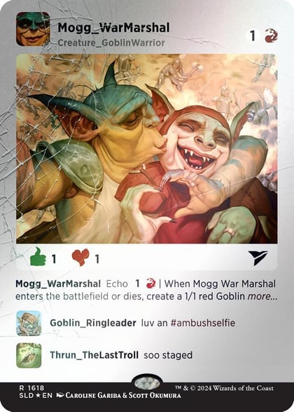 Mogg War Marshal (Rainbow Foil), Secret Lair Drop Series 1618