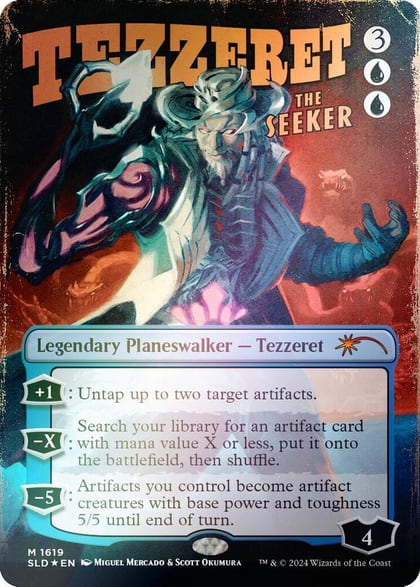 Tezzeret the Seeker (1619) (Rainbow Foil), Secret Lair Drop Series 1619
