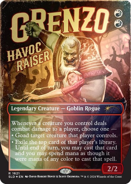 Grenzo, Havoc Raiser (Rainbow Foil), Secret Lair Drop Series 1621