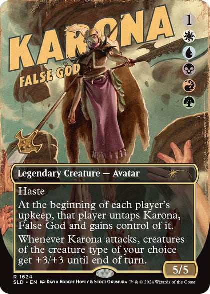 Karona, False God, Secret Lair Drop Series 1624