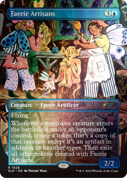 Faerie Artisans (Rainbow Foil), Secret Lair Drop Series 1628