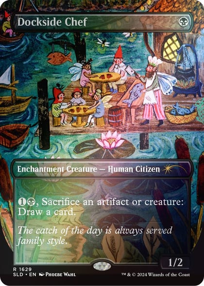 Dockside Chef (Rainbow Foil), Secret Lair Drop Series 1629