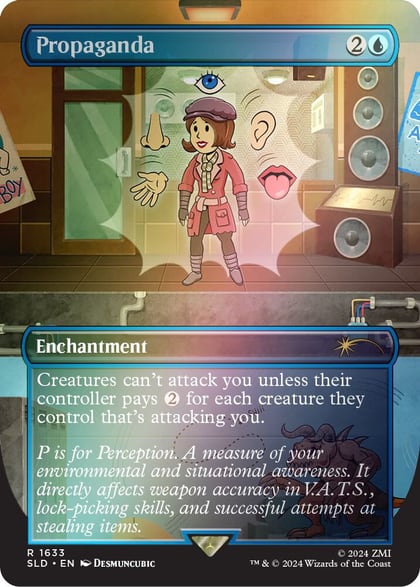 Propaganda (1633) (Rainbow Foil), Secret Lair Drop Series 1633