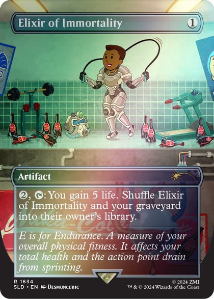 Elixir of Immortality (Rainbow Foil), Secret Lair Drop Series 1634