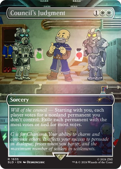 Council's Judgment (1635) (Rainbow Foil), Secret Lair Drop Series 1635