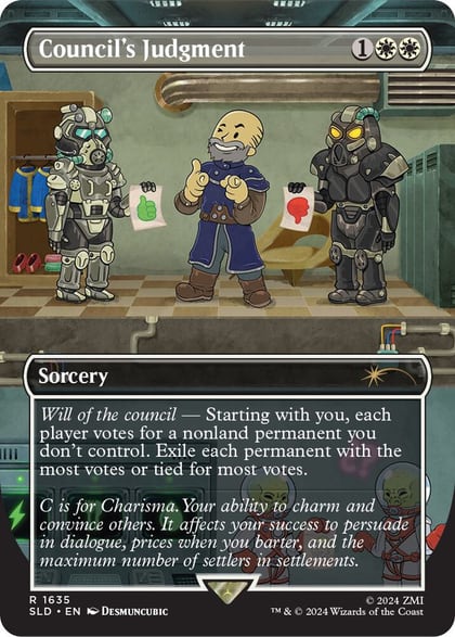 Council's Judgment (1635), Secret Lair Drop Series 1635