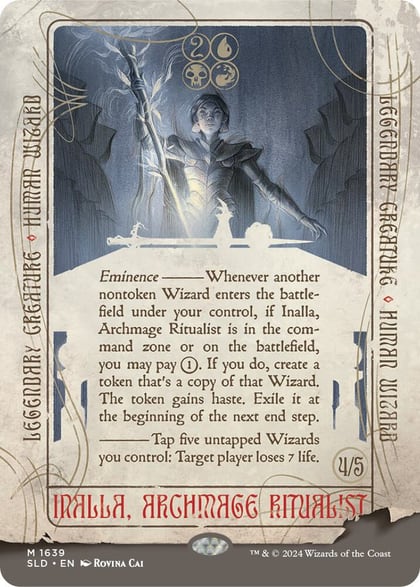 Inalla, Archmage Ritualist, Secret Lair Drop Series 1639