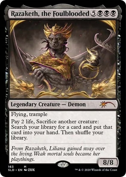 Razaketh, the Foulblooded, Secret Lair Drop Series 163