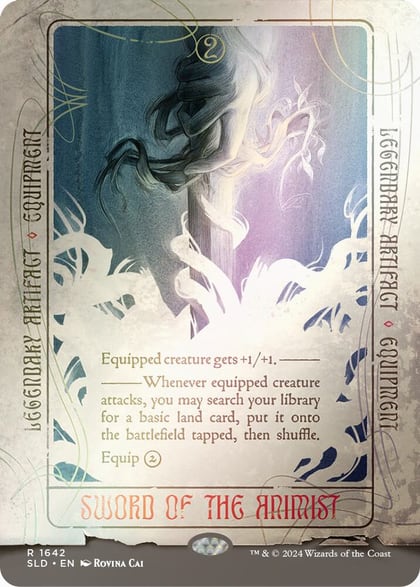 Sword of the Animist (Rainbow Foil), Secret Lair Drop Series 1642