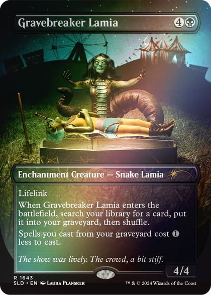 Gravebreaker Lamia (Rainbow Foil), Secret Lair Drop Series 1643