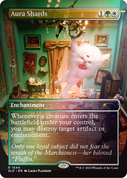 Aura Shards (1644) (Rainbow Foil), Secret Lair Drop Series 1644