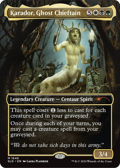 Karador, Ghost Chieftain, Secret Lair Drop Series 1646