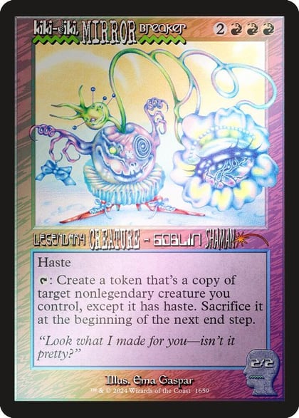 Kiki-Jiki, Mirror Breaker (Rainbow Foil), Secret Lair Drop Series 1659