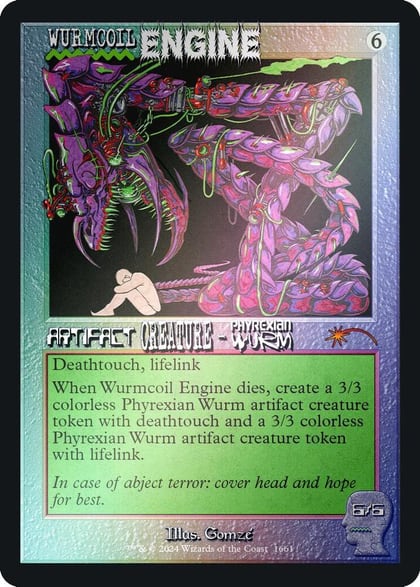 Wurmcoil Engine (Rainbow Foil), Secret Lair Drop Series 1661