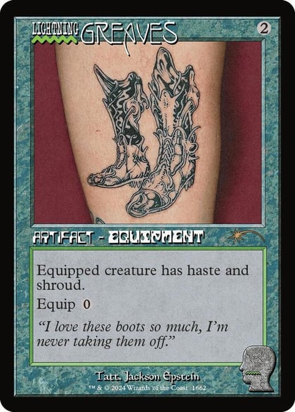 Lightning Greaves (1662), Secret Lair Drop Series 1662