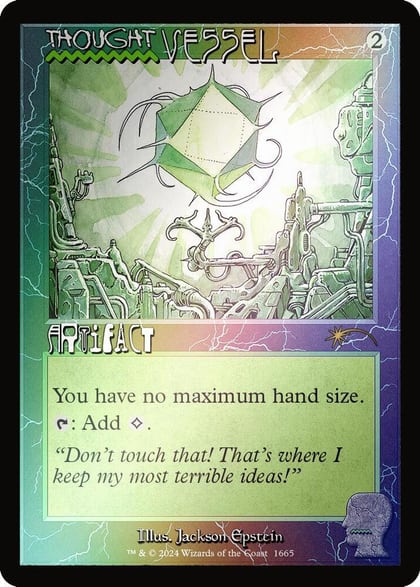 Thought Vessel (1665) (Rainbow Foil), Secret Lair Drop Series 1665