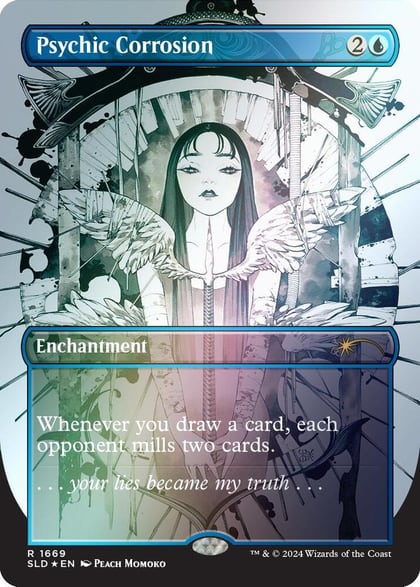 Psychic Corrosion (Rainbow Foil), Secret Lair Drop Series 1669