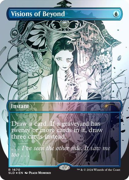 Visions of Beyond (Rainbow Foil), Secret Lair Drop Series 1670