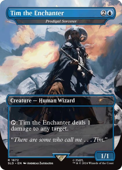 Tim the Enchanter - Prodigal Sorcerer, Secret Lair Drop Series 1672
