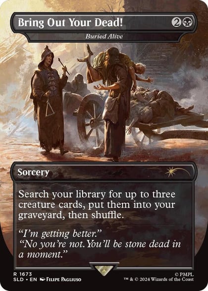 Bring Out Your Dead! - Buried Alive, Secret Lair Drop Series 1673