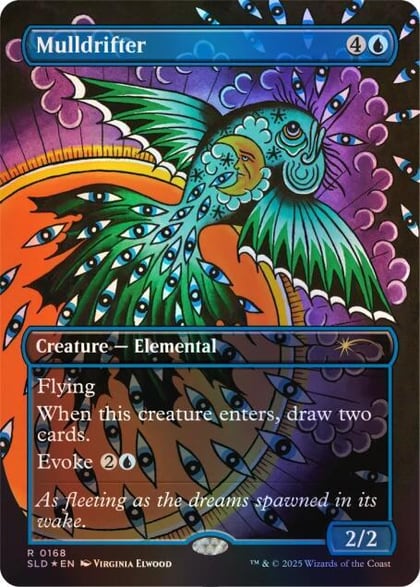 Mulldrifter (0168) (Rainbow Foil), Secret Lair Drop Series 168