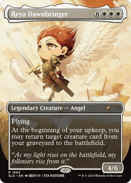 Reya Dawnbringer (Rainbow Foil), Secret Lair Drop Series 1682
