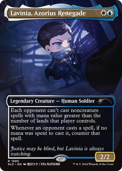 Lavinia, Azorius Renegade (Rainbow Foil), Secret Lair Drop Series 1685