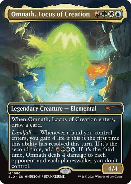 Omnath, Locus of Creation (Rainbow Foil), Secret Lair Drop Series 1686