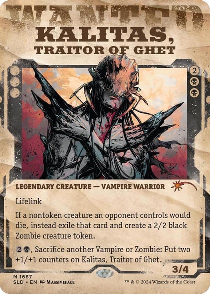 Kalitas, Traitor of Ghet, Secret Lair Drop Series 1687