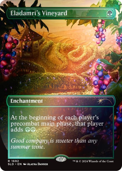 Eladamri's Vineyard (Rainbow Foil), Secret Lair Drop Series 1692