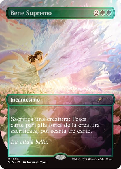 Greater Good (Italian) - "Bene Supremo" (Rainbow Foil), Secret Lair Drop Series 1693